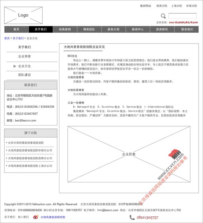 網站規劃專題-關于我們-企業文化