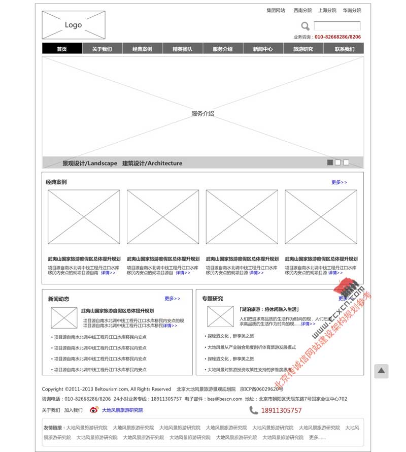 網站規劃專題-首頁